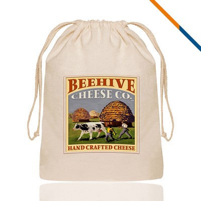 Fannie Cotton Drawstring Backpacks