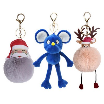 Custom Plush Keychain