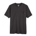 Dickie's® Men's Heavyweight Crew Neck Short Sleeve Shirt - Charcoal Gray