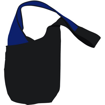 200 Denier Polyester Two-Tone Sling Bag