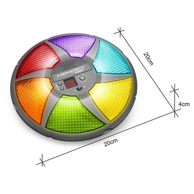 Saucer 6 Key 2" 1 Memory Game