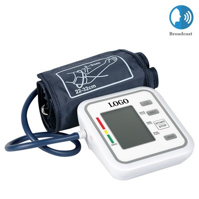 OneButton Automatic Blood Pressure Monitor with Large Display and Memory Function