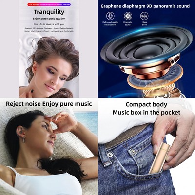 Mini Hidden Wireless Bluetooth® Earphones