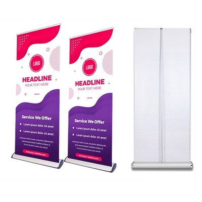 Eco-Friendly Fabric Retractable Banner (33.5" x 80")