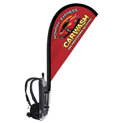 Backpack - Tear Drop Flag -Single Sided Kit