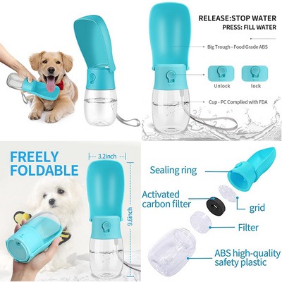 350 Ml Portable Pet Travel Bowl