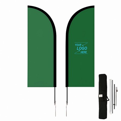 7-Foot Double Sided Banner with Hardware Set