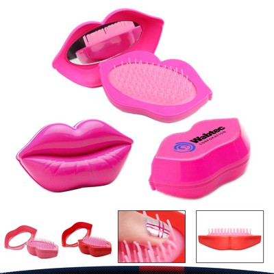 2" 1 Lip Shaped Massage Comb