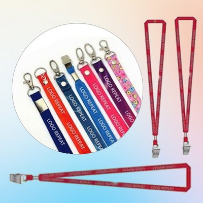 Sleek Woven Neck Straps