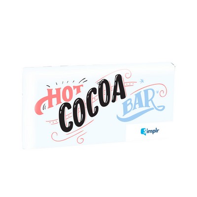 3.5 Oz. Chocolate Bar in Envelope Wrapper - Hot Cocoa Bomb