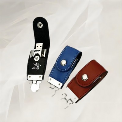 8GB Leather USB Flash Drive