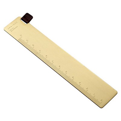 5" Copper Ruler, Solid Ruler Bookmark