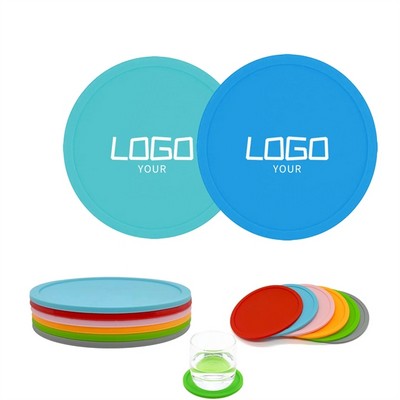 Soft Round PVC Coaster