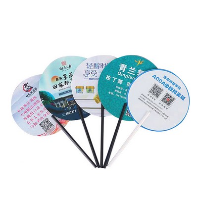 Plastic Round Advertising Fan