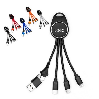 6-in-1 Light Up Charging Cable