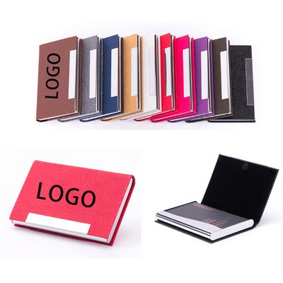 Magnetic PU Business Card Case & Holders