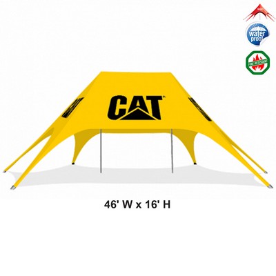 46ftx16' Double Pole Star Shades Tent