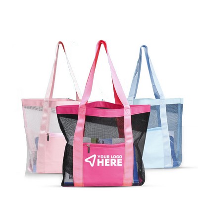 Korean Version Travel Beach Bag Outdoor Wash Bag Mesh Storage Bag