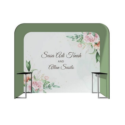 Square Arch Fabric Display, Single Sided (10' x 8ft)