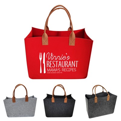 Classic Felt Tote Bag
