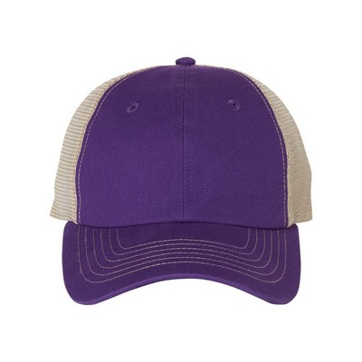 Sportsman™ Contrast Stitch Trucker Cap w/Mesh Back