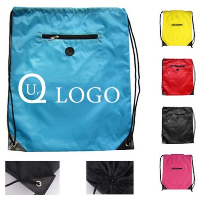 15X17.72" Terylene Drawstring Backpack