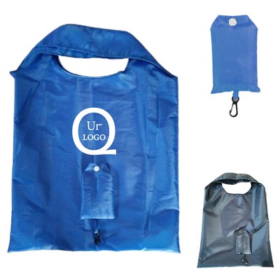 Foldable Shopping Bag w/ Extra Storage Pocket