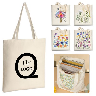 Portable Canvas Shopping Bag