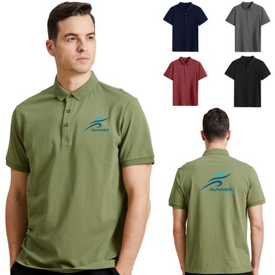 Men's Ventilated Golf Polo
