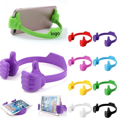 Custom PP Creative Thumb Desktop Phone Holder Stand