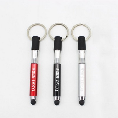3" 1 Touch Screen Pen Key Chain