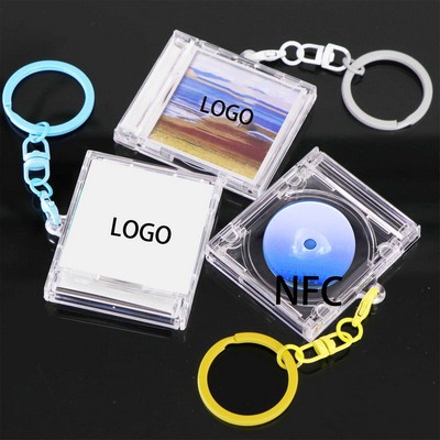 NFC Mini Disc Keychain Case