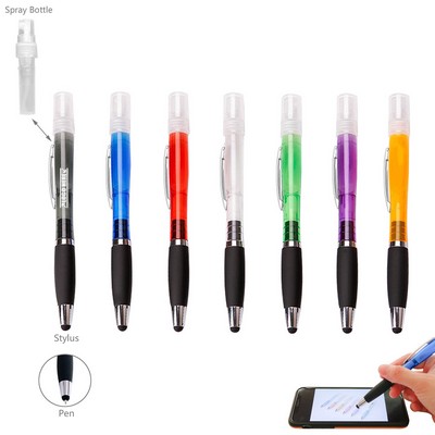Mini 3-in-1 Multi Purpose Stylus Writing Pen