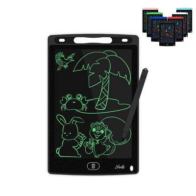 Plastic Colorful Drawing Tablet Writing Pad