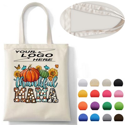 Thanksgiving Fall Harvest Canvas Tote Bag