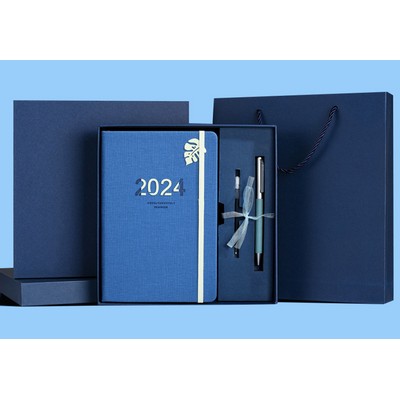 Journal Notebook Set with Pen & Gift Box
