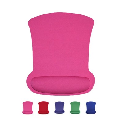 Memory Foam Wrist Support Mousepad