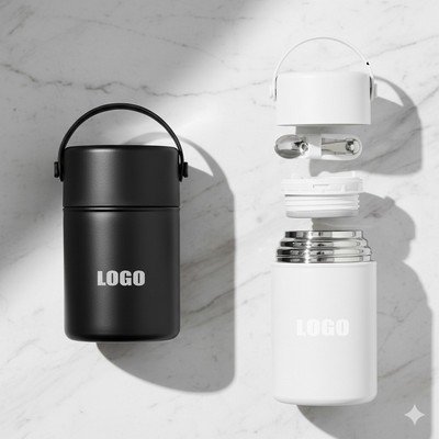 850Ml Stainless Steel Food Cups Mug