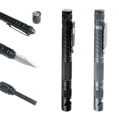 10-in-1 Tactical Pen with Compass