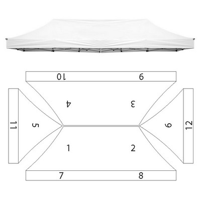 10x20' Replacement Canopy