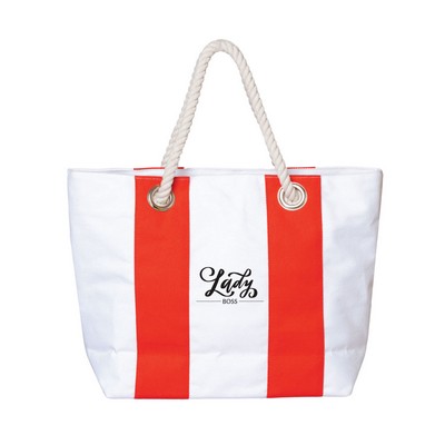 Beach Club Tote Bag (22"x14.9"x5.9")