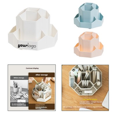 Plastic Rotating Pen Holder