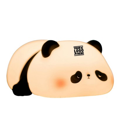 Panda Fat Da Patting Lamp Silicone Bedhead Desk Lamp Sleeping with You