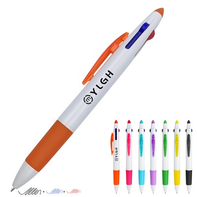 Colorful 3 Colors Inks Pen