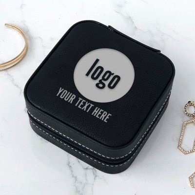 Engraved Corporate Travel Jewelry Box