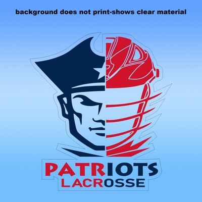 Clear Removable Glass Decals (5"X5.5") - Removeable. Repositionable. Custom Shape