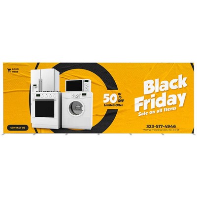 20' SEG Fabric Display (Non-Lit ) Double Sided