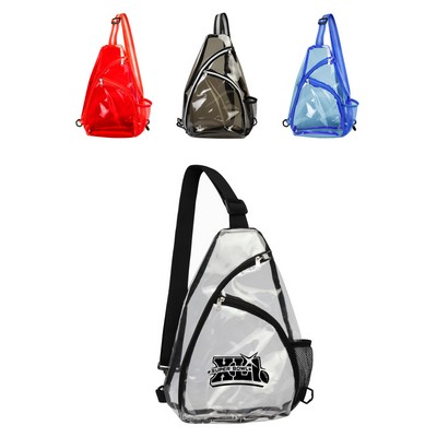 Union Printed - Clear Sling Bag