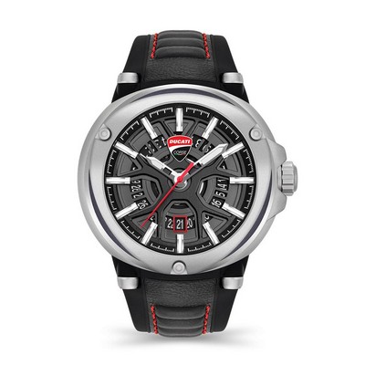Ducati Corse Partenza Timepiece Size Standard Watch Padded Leather