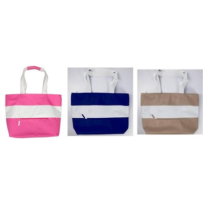 Mannitok® Jumbo Cabana Beach Tote